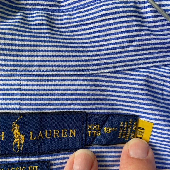 Men’s striped dress shirt - Picture 4 of 4